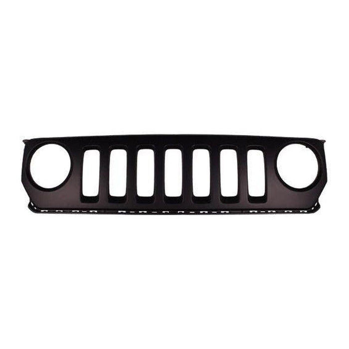2011-2017 Jeep Patriot Grille Primed Black - CH1200343-Partify-Painted-Replacement-Body-Parts