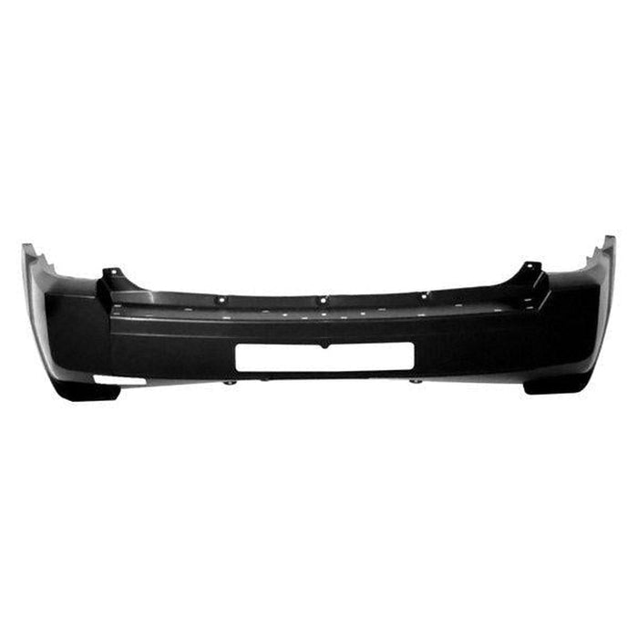 2007-2010 Jeep Patriot Rear Bumper With Chrome Style & With Tow Hook - CH1100887-Partify-Painted-Replacement-Body-Parts