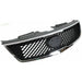 2010 KIA Forte Grille Black With Chrome Moulding Sedan - KI1200139-Partify-Painted-Replacement-Body-Parts