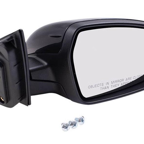 KIA Forte Passenger Side Door Mirror Power Heated Gloss Black With Signal - KI1321227-Partify Canada