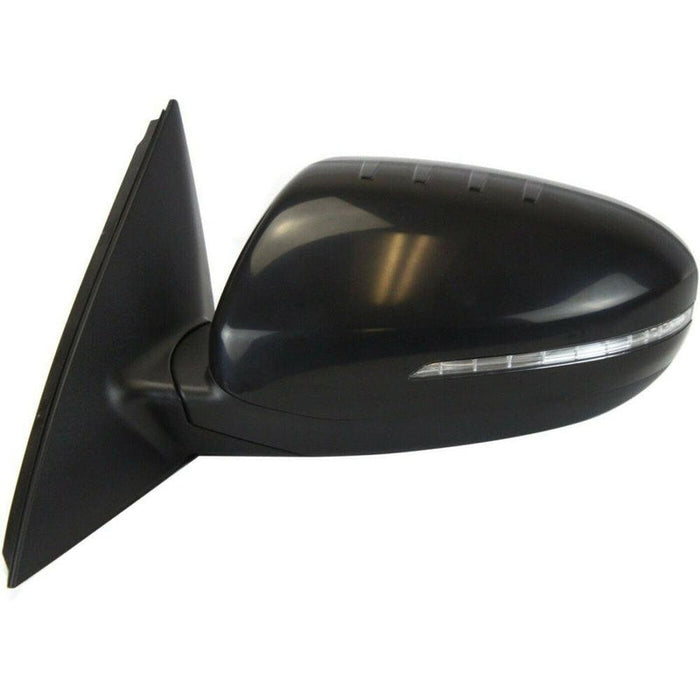 KIA Optima Driver Side Door Mirror Power With Signal Without Heat Manual Fold - KI1320152-Partify Canada