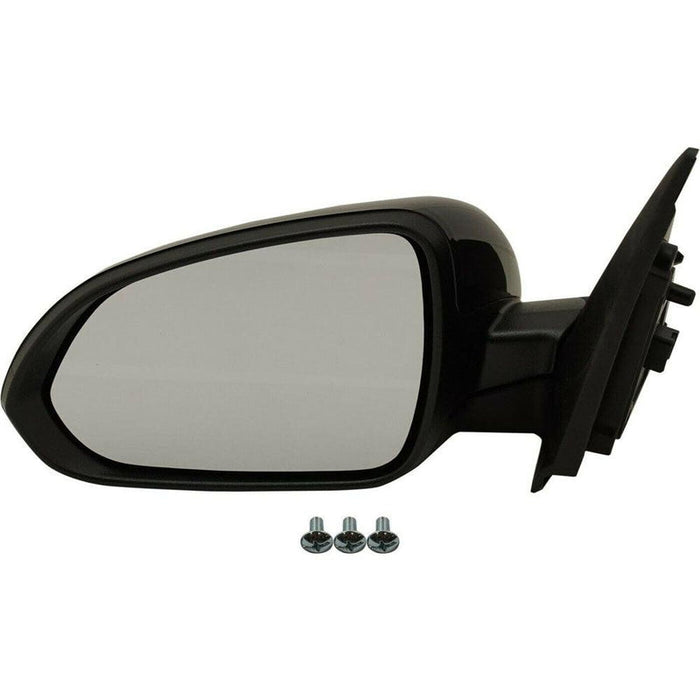 KIA Rio Hatchback Driver Side Door Mirror Power Heated Without Signal Manual Fold - KI1320218-Partify Canada