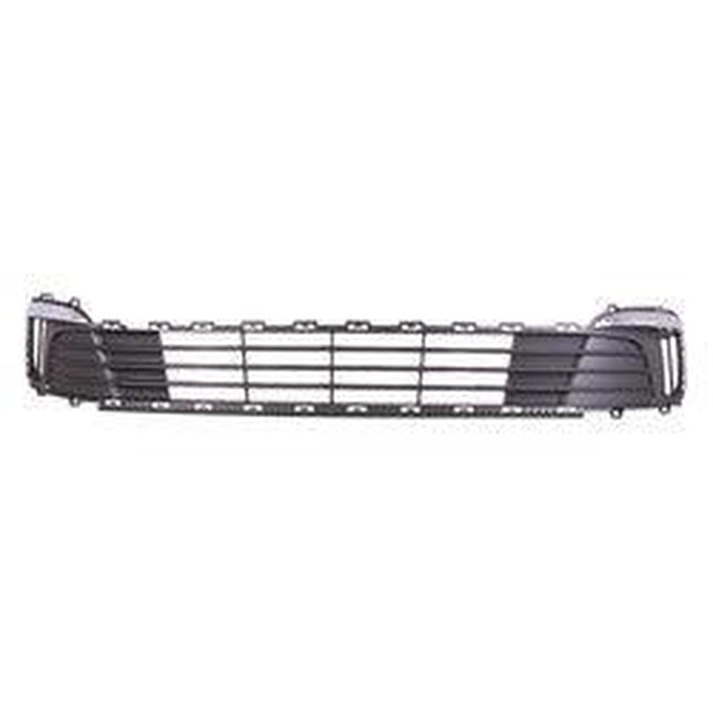 KIA Rio Sedan Lower Grille Matte Black With Chrome Moulding Without Fogs From 1/22/2015 - KI1036138-Partify Canada