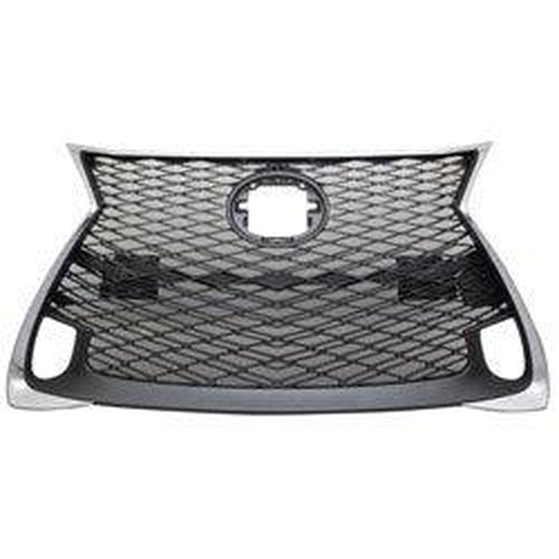 Lexus GS350 Grille Painted Black With Chrome Moulding Without Sensor With F-Sport Package - LX1200191-Partify Canada