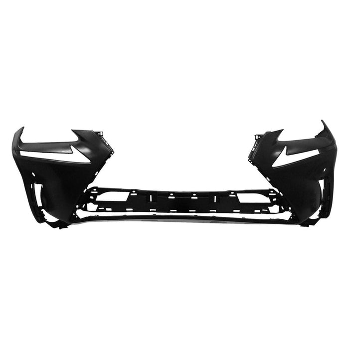 2018-2021 Lexus NX Non F-Sport Front Bumper With Sensor Holes & With Headlight Washer Holes - LX1000348-Partify-Painted-Replacement-Body-Parts