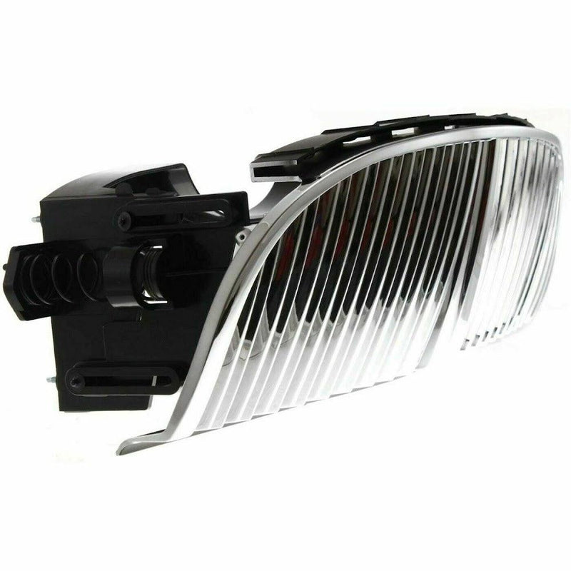 Lincoln Town Car Grille Chrome Black/W - FO1200349-Partify Canada