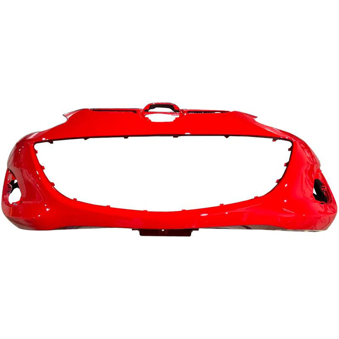 2011-2014 Mazda Mazda 2 Front Bumper - MA1000233-Partify-Painted-Replacement-Body-Parts