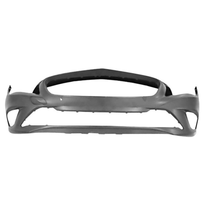 2014-2016 Mercedes-Benz CLA Front Bumper Without AMG Package & Without Sensor Holes & Without Headlight Washer Holes - MB1000440-Partify-Painted-Replacement-Body-Parts