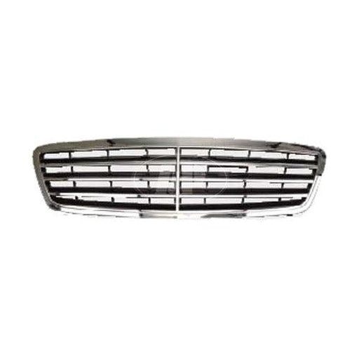 2005-2007 Mercedes C230 Grille Chrome Black - MB1200143-Partify-Painted-Replacement-Body-Parts