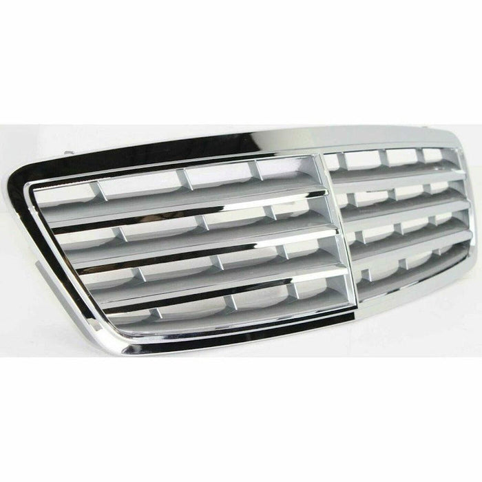 2006-2007 Mercedes C230 Grille Chrome/Silver With Sport Package - MB1200142-Partify-Painted-Replacement-Body-Parts