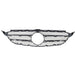 2015-2018 Mercedes C300 Grille Inner Matte Dark Gray - MB1200172-Partify-Painted-Replacement-Body-Parts
