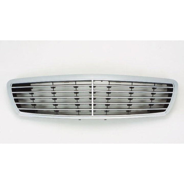 2003-2006 Mercedes E300 Grille Black With Chrome Frame - MB1200135-Partify-Painted-Replacement-Body-Parts