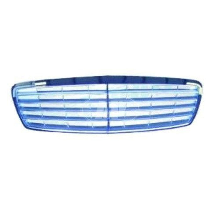 2003-2006 Mercedes E320 Grille Primed With Elegance Package Without Proximity Cruise - MB1200138-Partify-Painted-Replacement-Body-Parts