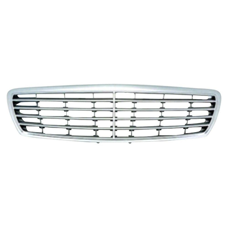 Mercedes E320 Grille Silver With Chrome Frame - MB1200134-Partify Canada