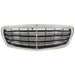 2018-2020 Mercedes S450 Grille Chrome Black Without Camera/Adaptive Cruise/Night Vision Sedan - MB1200207-Partify-Painted-Replacement-Body-Parts