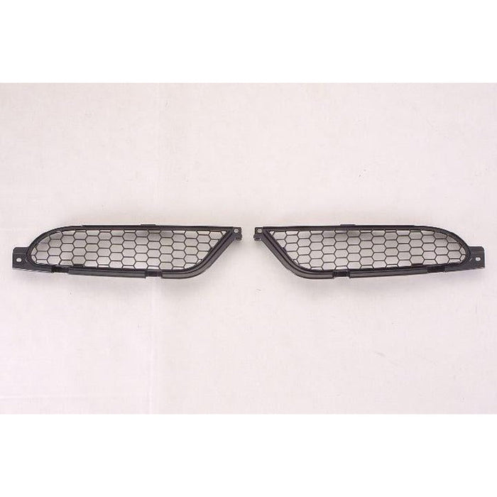 2007-2008 Mitsubishi Eclipse Grille Matte Black Driver Side Cpe/Spyder - MI1200252-Partify-Painted-Replacement-Body-Parts