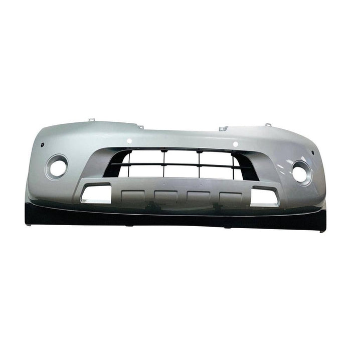 2008-2015 Nissan Armada Front Bumper With Sensor Holes - NI1000253-Partify-Painted-Replacement-Body-Parts