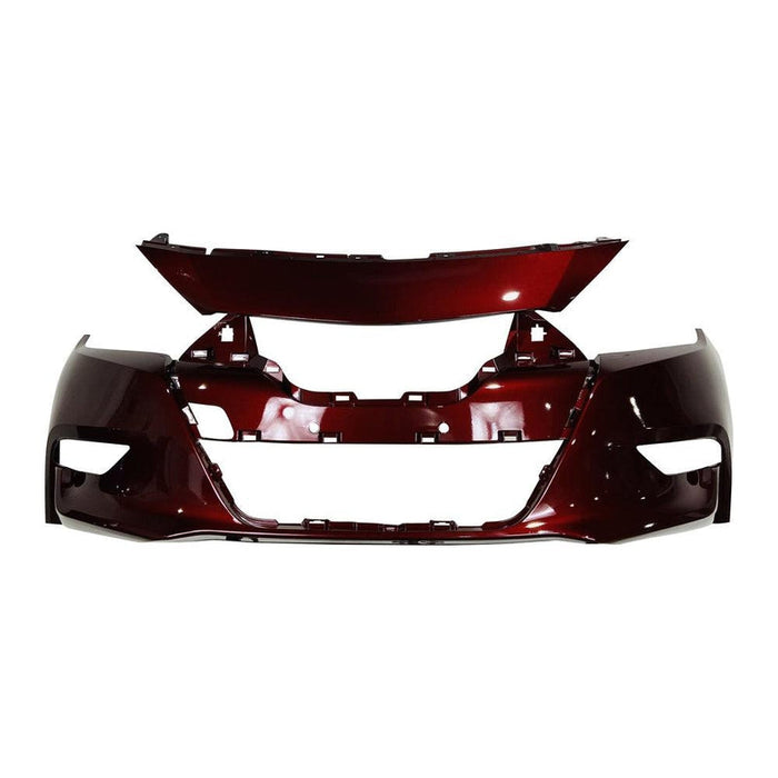 2016-2018 Nissan Maxima Front Bumper Without Sensor Holes - NI1000309-Partify-Painted-Replacement-Body-Parts