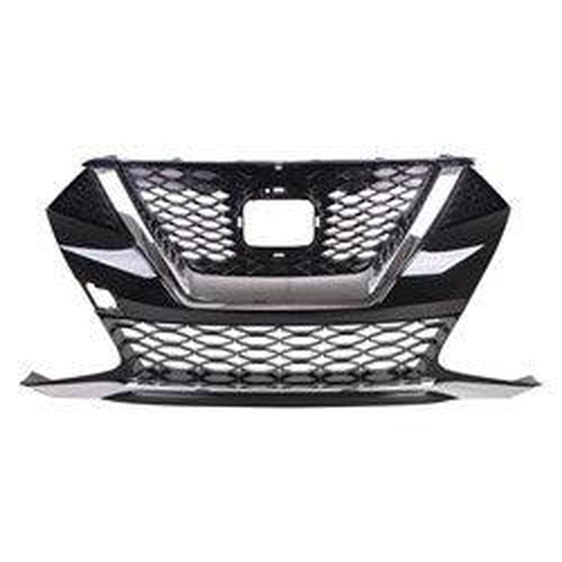 Nissan Maxima Grille Painted Black With Camera Sr Model - NI1200299-Partify Canada