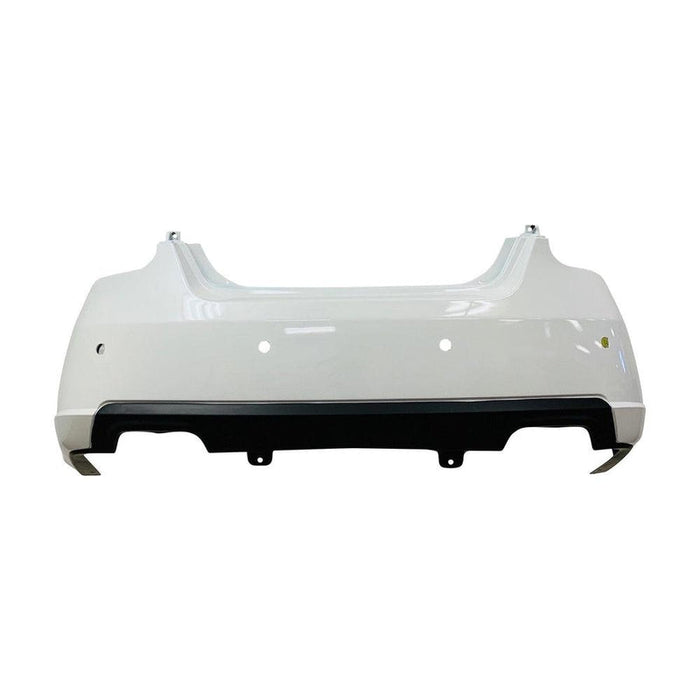 2007-2008 Nissan Maxima Rear Bumper With Sensor Holes - NI1100245-Partify-Painted-Replacement-Body-Parts