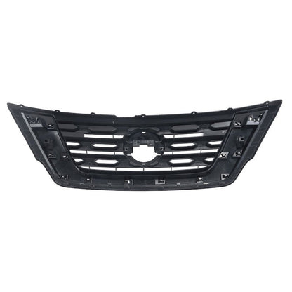 Nissan Pathfinder Grille Painted Silver Black Without Surround View - NI1200296-Partify Canada