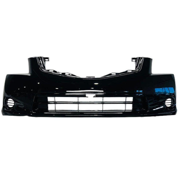 2010-2012 Nissan Sentra Front Bumper Without Fog Light Holes - NI1000271-Partify-Painted-Replacement-Body-Parts
