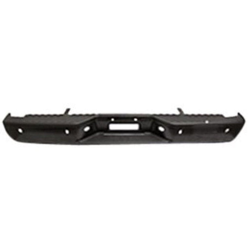 2008-2012 Nissan Titan Rear Bumper Assembly With Sensor Holes - NI1103128-Partify-Painted-Replacement-Body-Parts