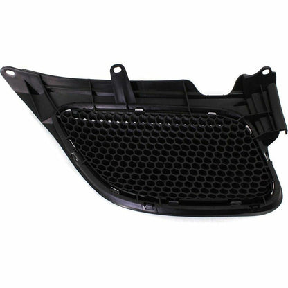 Pontiac Vibe Grille Driver Side Upper Matte-Dark Gray With Chrome Moulding - GM1200652-Partify Canada