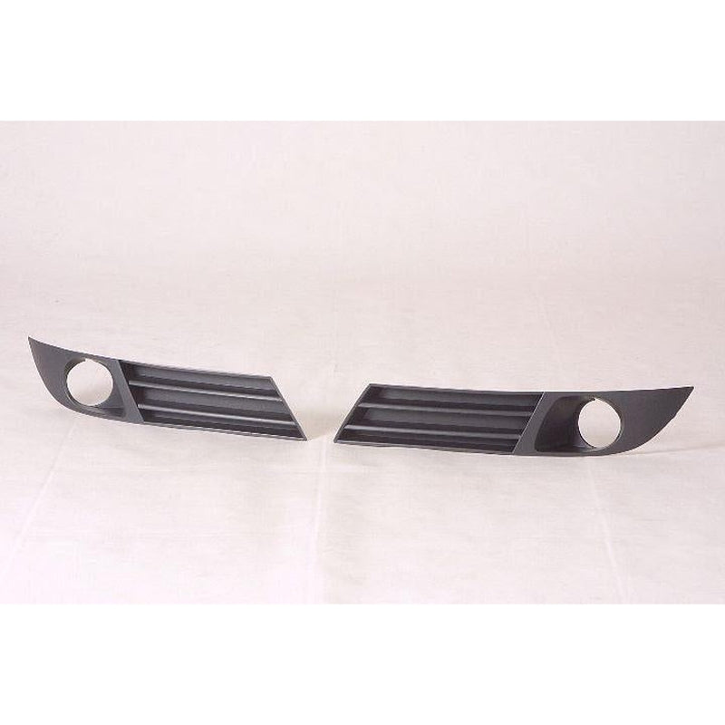 Saturn Aura Lower Grille Driver Side Outer With Fog Lamp Hole Matte Black Xr Model - GM1200581-Partify Canada