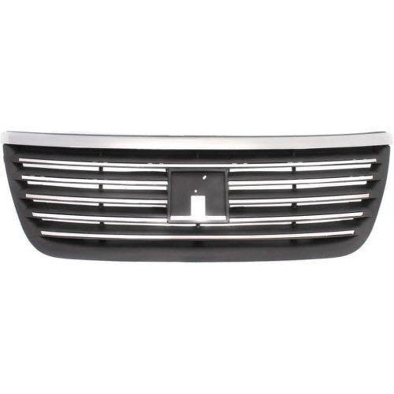Saturn Ion Sedan Grille Dark Gray With Chrome Moulding - GM1200602-Partify Canada