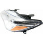 Toyota Camry Headlight Driver Side Halogen Le/XLE Chrome Bezel With O Led Kentucky Built HQ - TO2502222-Partify Canada