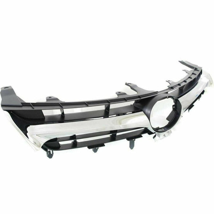 2015-2017 Toyota Camry Hybrid Grille Black With Chrome Modling Without Pre-Collision - TO1200387-Partify-Painted-Replacement-Body-Parts