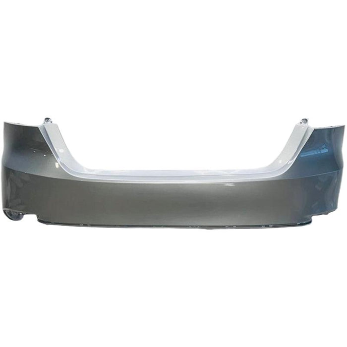 2018-2022 Toyota Camry L/LE/XLE Rear Bumper Without Sensor Holes - TO1100333-Partify-Painted-Replacement-Body-Parts