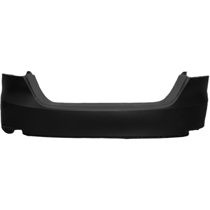 2018-2022 Toyota Camry L/LE/XLE Rear Bumper Without Sensor Holes - TO1100333-Partify-Painted-Replacement-Body-Parts