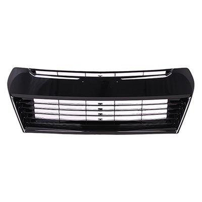 2014-2016 Toyota Corolla Sedan Lower Grille Painted Black Without Chrome Moulding S/ Special Edition Model - TO1036149-Partify-Painted-Replacement-Body-Parts