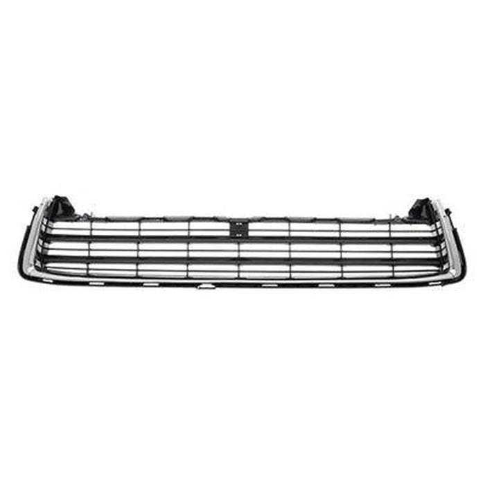 2014-2016 Toyota Highlander Lower Grille Painted-Dk Gray With Chrome Moulding - TO1036152-Partify-Painted-Replacement-Body-Parts