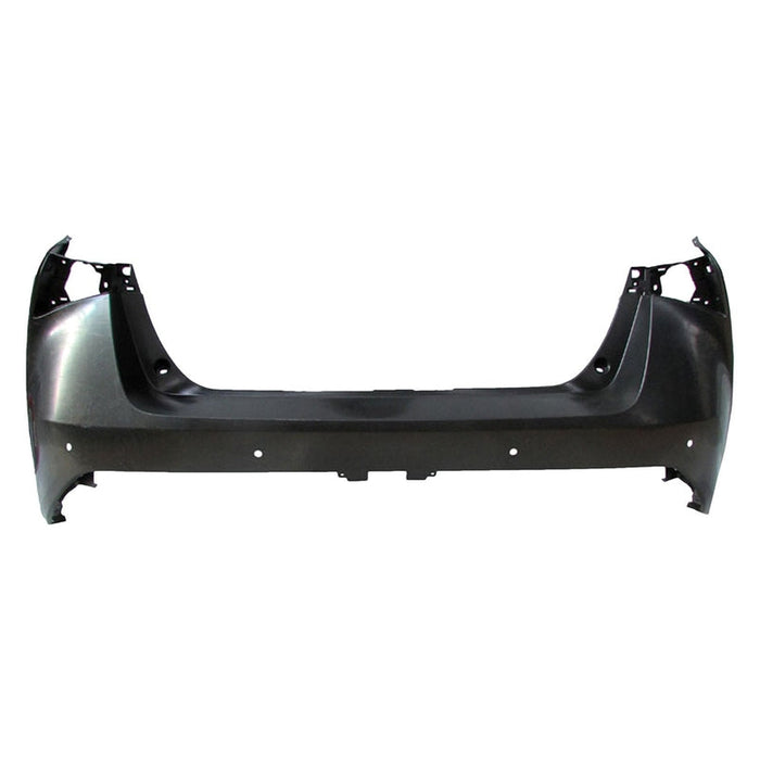 2019-2022 Toyota Prius Base/AWD Rear Upper Bumper With Sensor Holes - TO1100352-Partify-Painted-Replacement-Body-Parts