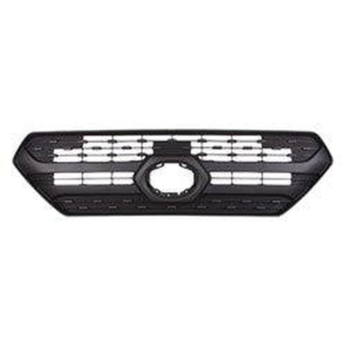 2019-2023 Toyota RAV4 Grille Double Bar Pattern Without Sensor/Camera For Adventure/Trd/Trail - TO1200445-Partify-Painted-Replacement-Body-Parts