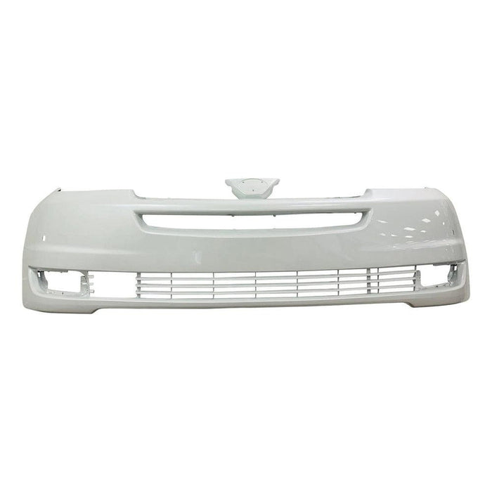 2004-2005 Toyota Sienna Front Bumper With Sensor Holes & Without Radar Cruise Control - TO1000270-Partify-Painted-Replacement-Body-Parts
