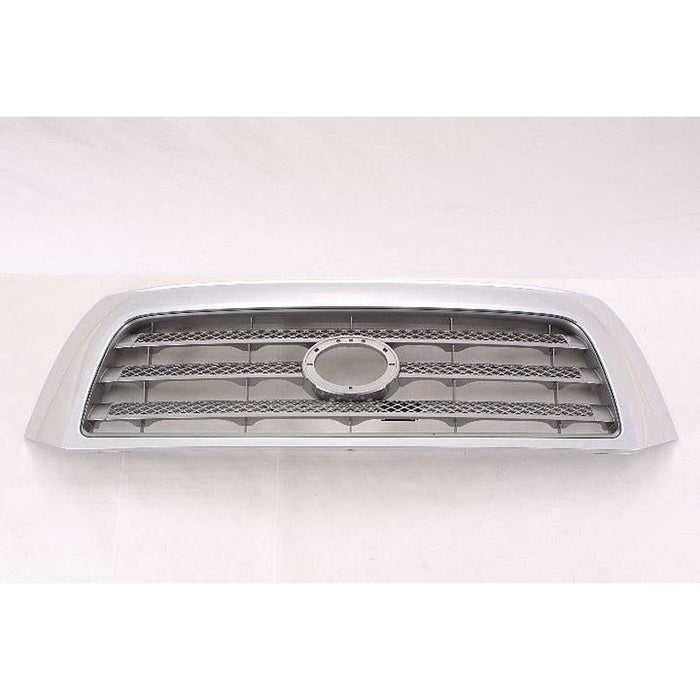 2007-2009 Toyota Tundra Pickup Grille Limited Model Gray With Chrome Frame - TO1200303-Partify-Painted-Replacement-Body-Parts