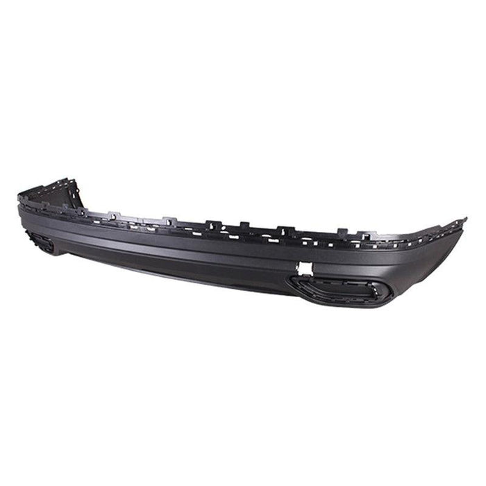 2021-2023 Volkswagen Atlas Rear Lower Bumper Without Sensor Holes - VW1115116-Partify-Painted-Replacement-Body-Parts