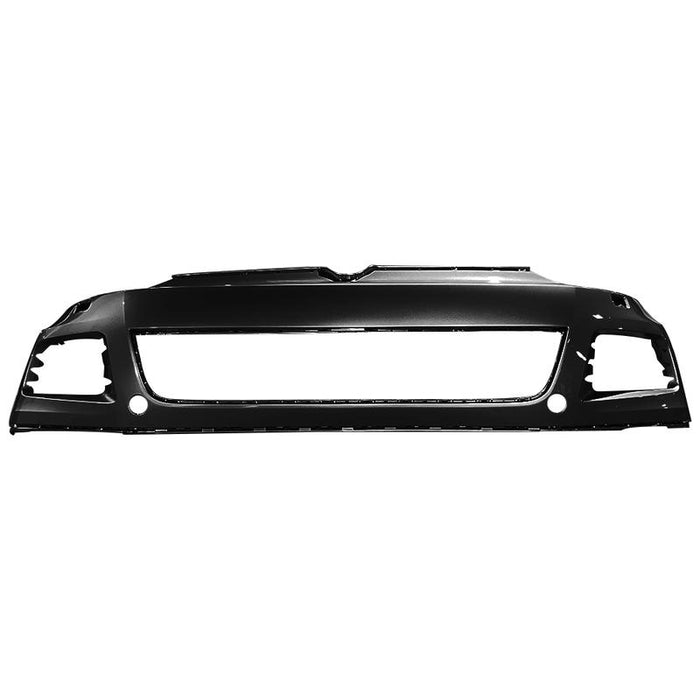 2011-2014 Volkswagen Touareg Front Bumper With Head Light Washer Holes - VW1000194-Partify-Painted-Replacement-Body-Parts