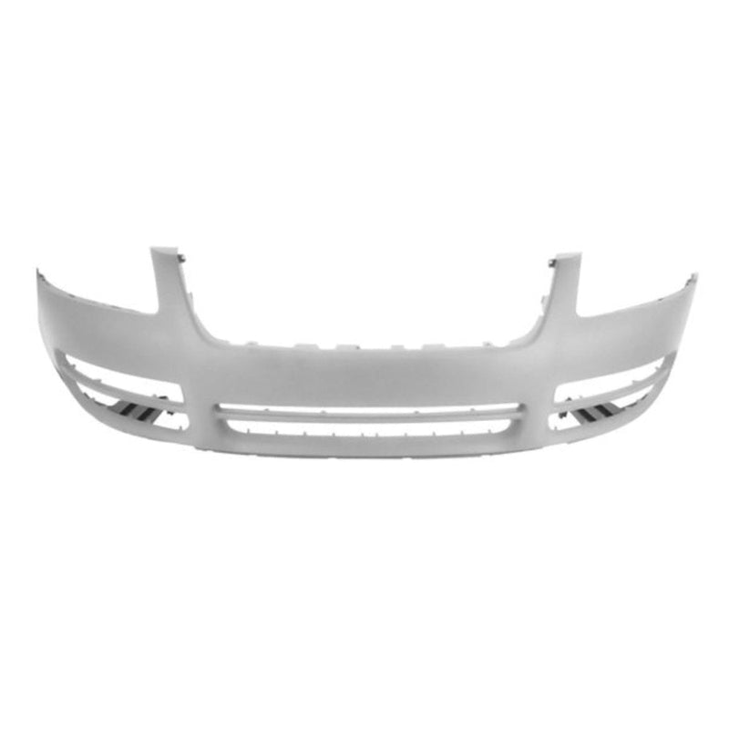 Volkswagen Touareg Front Bumper Without Sensor Holes & Without Headlamp Washer Holes - VW1000149-Partify Canada