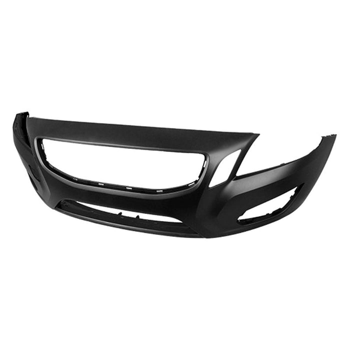 2011-2013 Volvo S60 Front Bumper Without Headlight Washer Holes - VO1000200-Partify-Painted-Replacement-Body-Parts